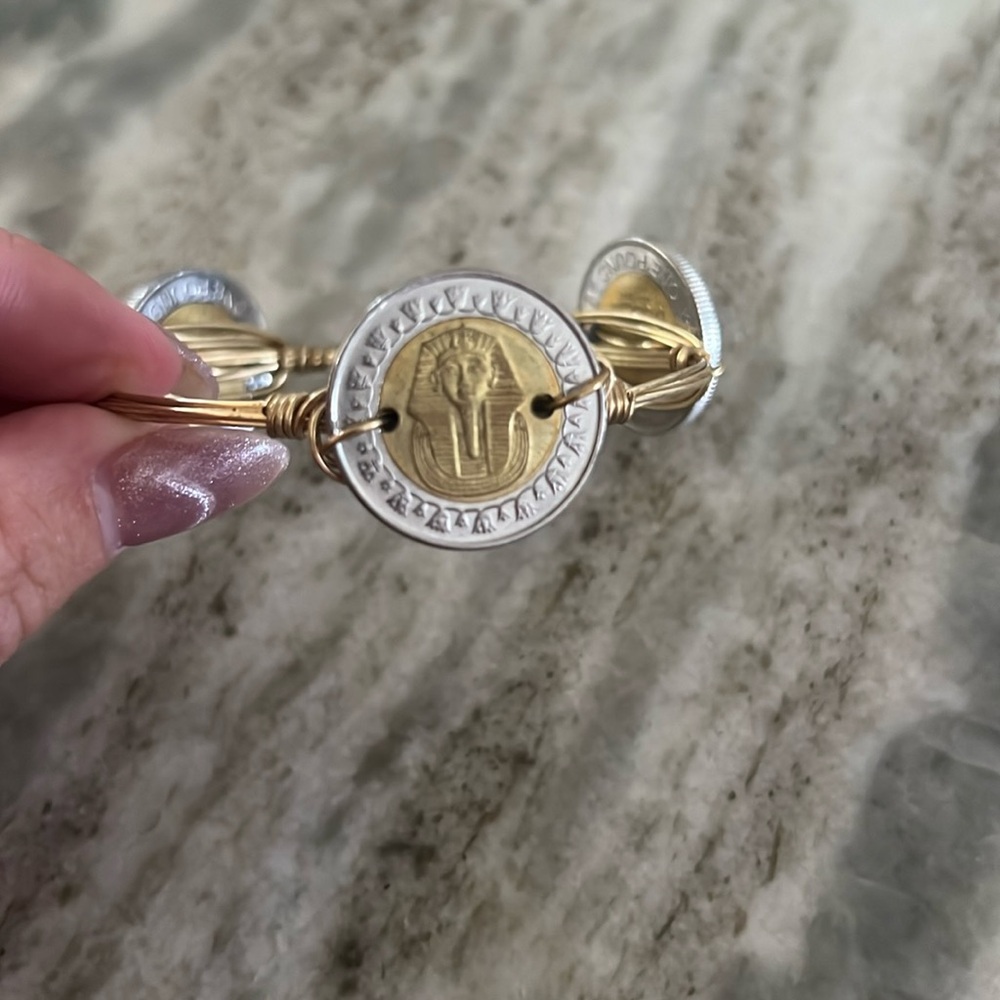 Bourbon and Boweties Egyptian Coin